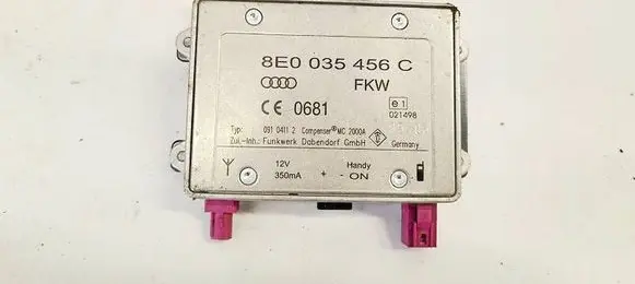 Audi A6 S6 C6 4F Antenna control unit 8E0035456C