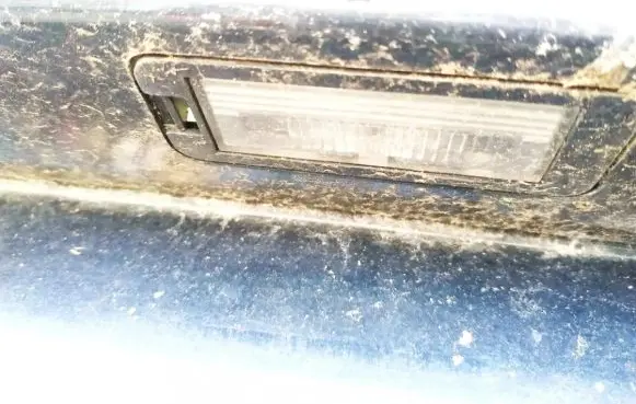 Volkswagen Fox Number plate light