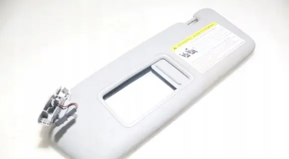 Sun visor clip/hook/bracket