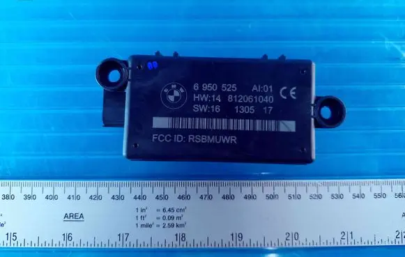 BMW 6 E63 E64 Alarm control unit/module 6950525 812061040