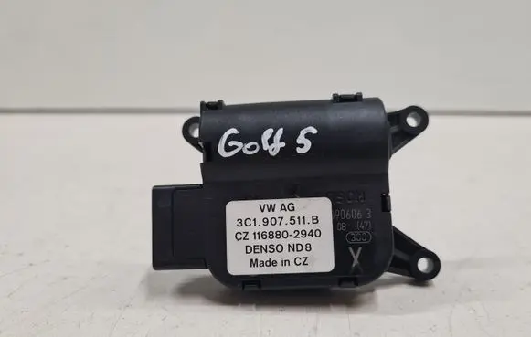 Volkswagen Golf V Air flap motor/actuator 3C1907511B