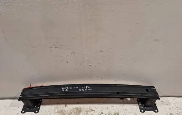 Rear bumper support beam