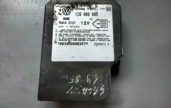 Ford Galaxy Airbag control unit/module 1C0909605 35020612A 5WK43121