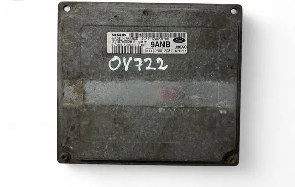 Ford Fiesta Engine control unit/module ECU 4S6112A650KB S118763006B