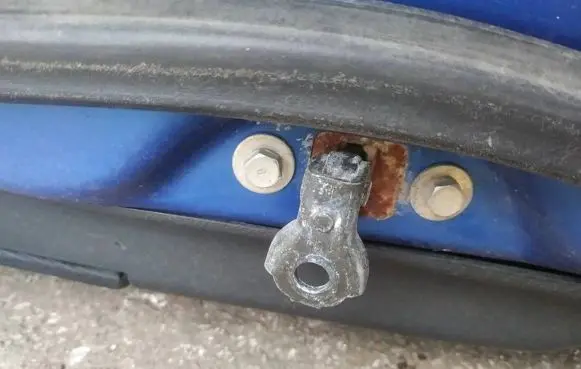 Honda Civic Rear door check strap stopper