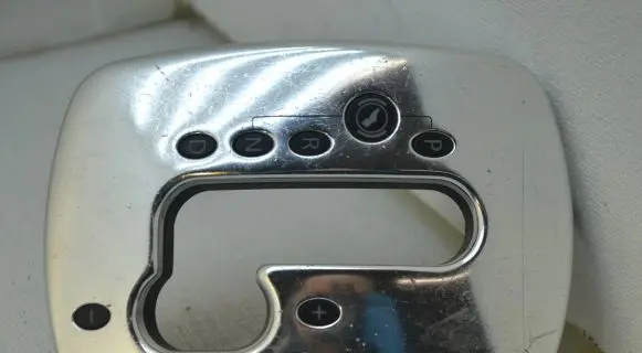 Audi A6 Allroad C5 Gear shifter surround trim plastic