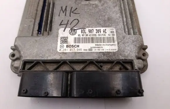 Volkswagen PASSAT B8 Engine control unit/module 03L907309AE 0281017946