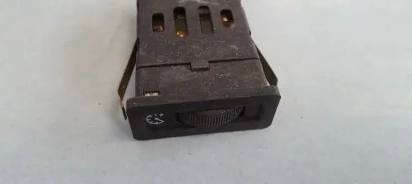 Panel lighting control switch