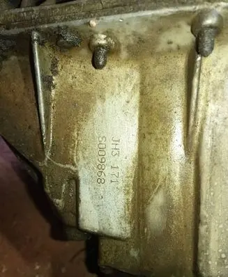 Renault Kangoo II Manual 5 speed gearbox jh3171