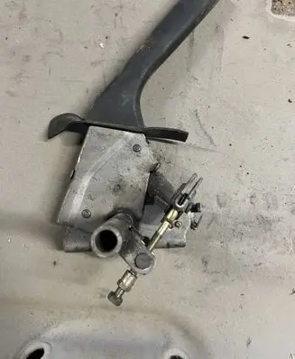 Opel Frontera B Handbrake/parking brake lever assembly