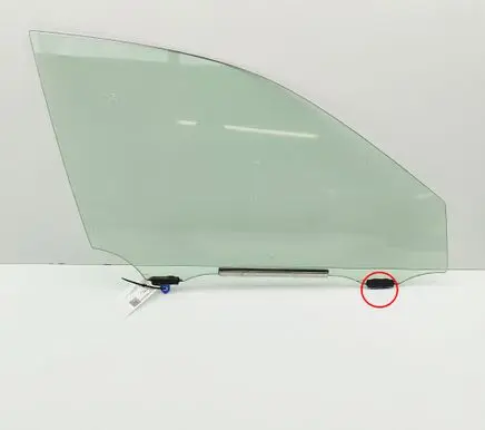 Lexus IS III XE30 Front door window glass four-door 6810153140