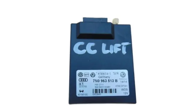 Volkswagen PASSAT CC Auxiliary heating control unit/module 7N0963513B