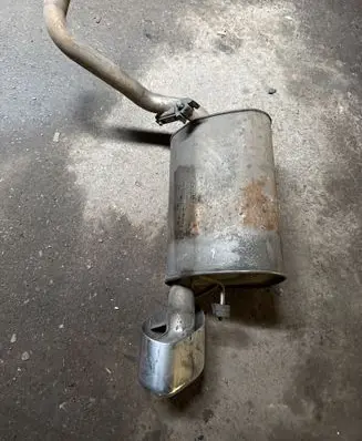 Jaguar XF X250 Muffler/silencer 8X235230 014679