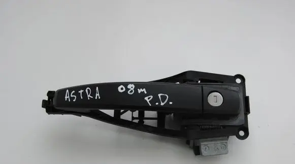 Opel Astra H Front door exterior handle 