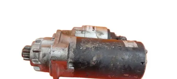 Volkswagen Touareg I Starter motor LRS01679 BAC