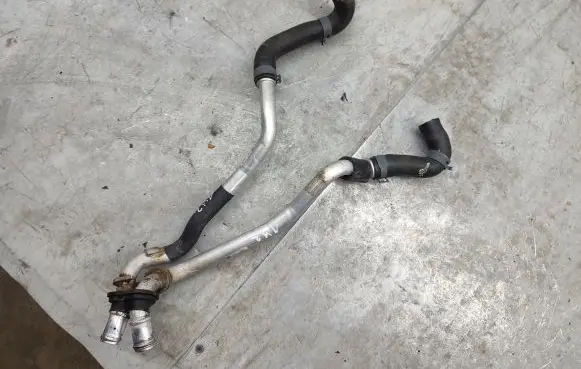 Porsche Cayenne (92A) Engine coolant pipe/hose 7P0819911D 7P0819307B