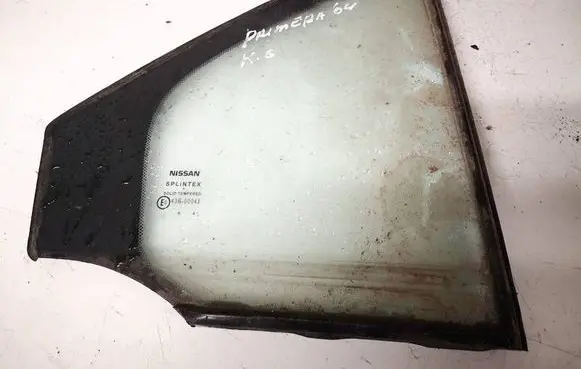 Nissan Primera Rear vent window glass as2