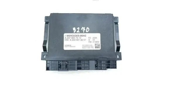 Mercedes-Benz EQS X296 Gearbox control unit/module A0009018207