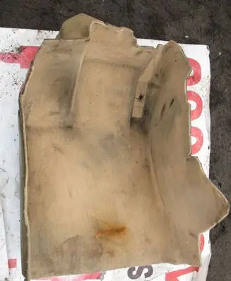 Mercedes-Benz CL C215 Rear floor carpet liner 