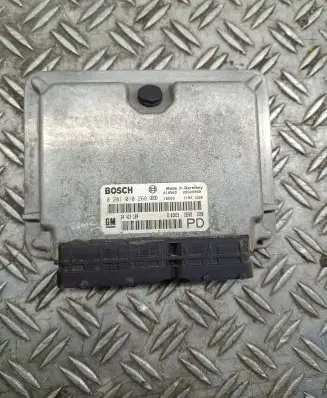 Opel Zafira A Engine control unit/module 24417169 28SA9999 0281010268