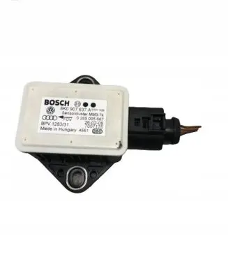 Audi A4 S4 B8 8K ESP acceleration yaw rate sensor 8K0907637A
