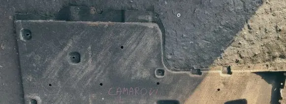Chevrolet Camaro Heat shield in engine bay 