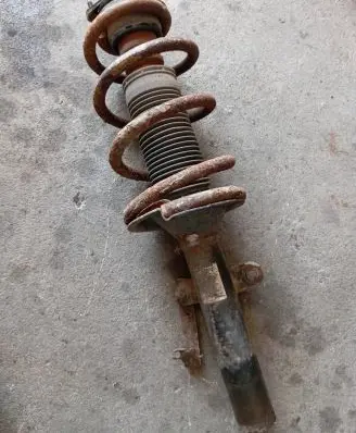Ford Transit Front shock absorber with coil spring 6C1118045 E4887