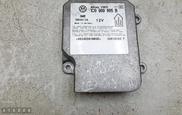 Volkswagen PASSAT B5.5 Airbag control unit/module 1c0909605b