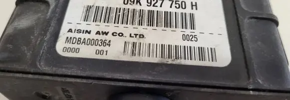 Volkswagen Transporter - Caravelle T5 Gearbox control unit/module 09K927750H MDBA000364 H36S0620