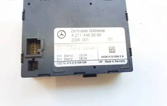 Mercedes-Benz E W211 Other control units/modules a2114452600 a2115403545