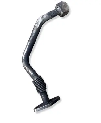 Opel Zafira A Turbo turbocharger oiling pipe/hose 