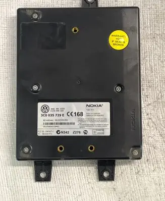 Volkswagen Golf V Phone control unit/module 3C0035729E 001020E8185D N342Z276