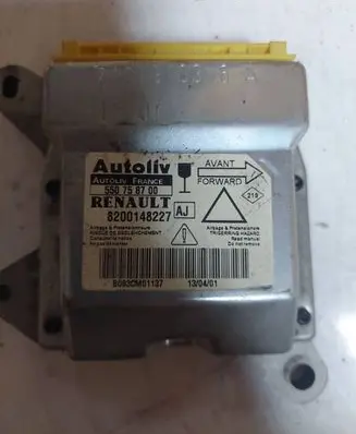 Renault Laguna II Airbag control unit/module 8200148227 550758700 B093CM01137