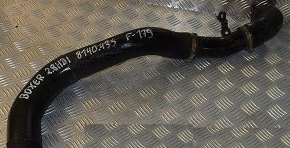 Fiat Ducato Turbo air intake inlet pipe/hose