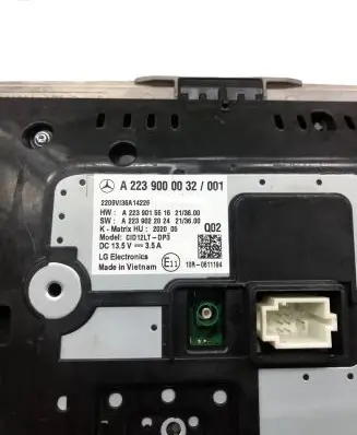 Mercedes-Benz S W223 Fog light switch A2239000032