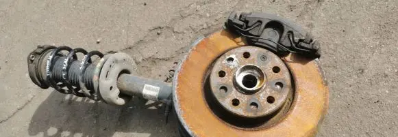 Volkswagen PASSAT CC Front shock absorber/damper 3C0413031D