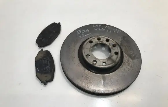Citroen C5 X Front brake disc 9688354580
