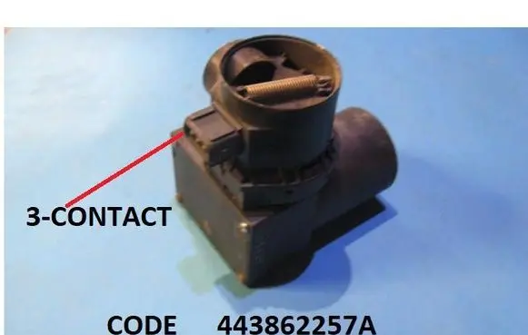 Audi 100 200 5000 C3 Central locking vacuum pump 443862257A