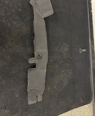 Peugeot 408 P54 Fender foam support/seal 9838449780