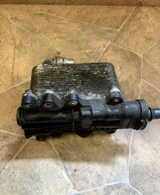 Engine oil radiator