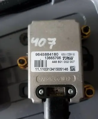 Peugeot 407 ESP acceleration yaw rate sensor 9645884180