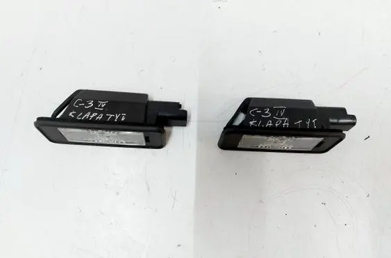 Citroen e-C3 Rear door emblem/model letters 9682403680