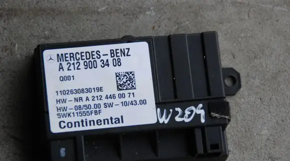 Mercedes-Benz C W204 Fuel injection pump control unit/module A2129003408