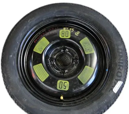 Peugeot 208 II R20 spare wheel 