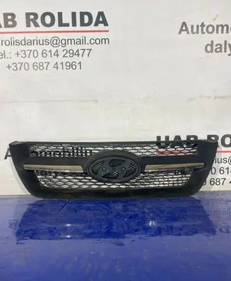 Front bumper upper radiator grill