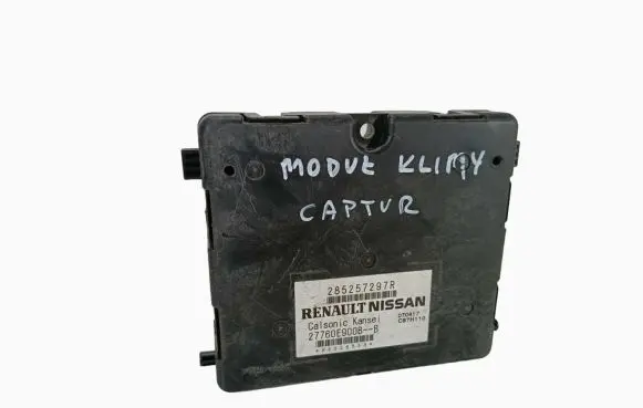 Renault Captur Air conditioner control unit module 285257297R