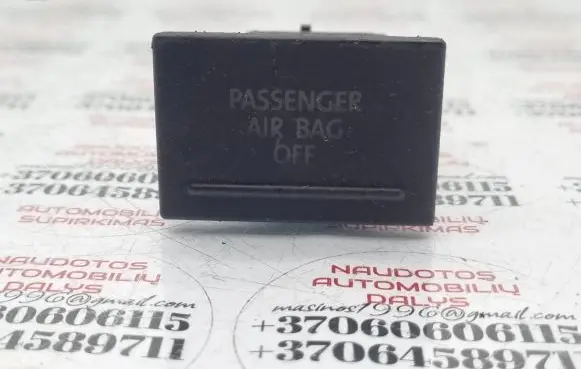 Volkswagen Touareg I Passenger airbag on/off switch 7L6919235A