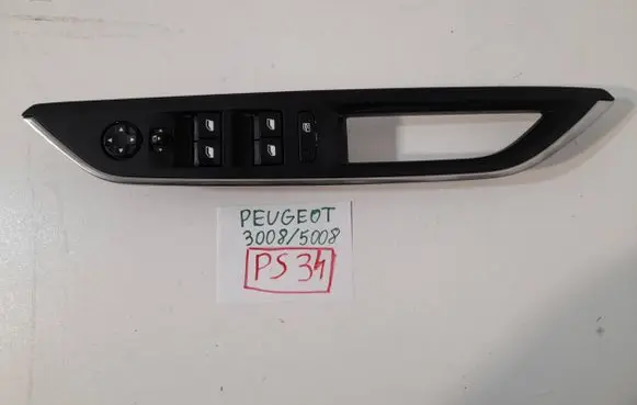 Peugeot 3008 II Electric window control switch 9810513877