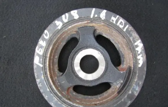 Peugeot 308 Crankshaft pulley e110124a