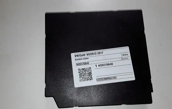 Volkswagen Golf VII Comfort/convenience module 1K0937084D